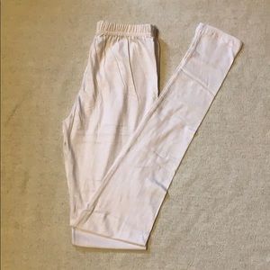 Women’s white leggings